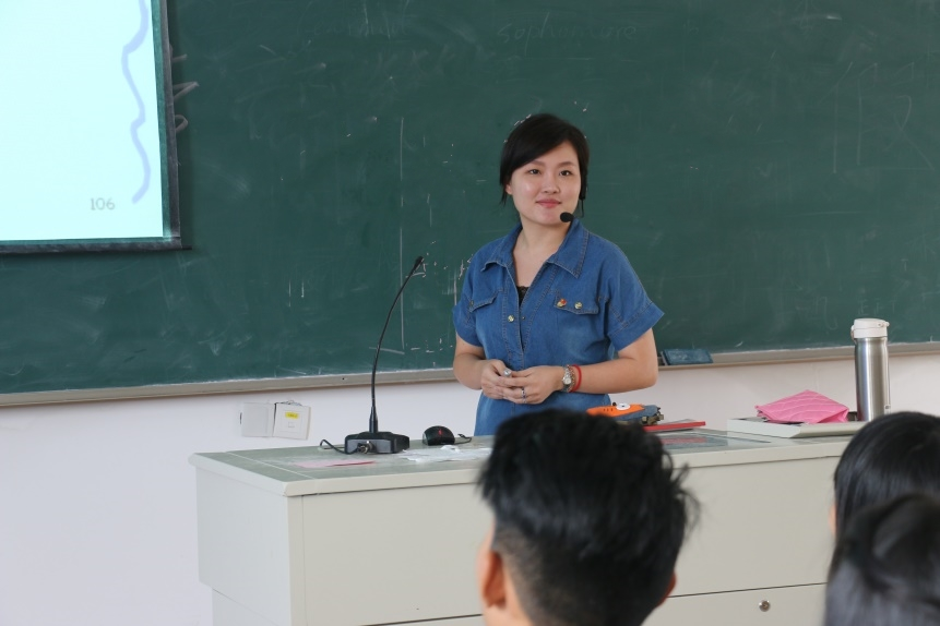 【商学院党委】 陈湉：默默耕耘，教学相长