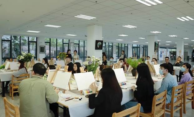 福州理工学院举办教职工“师情画意”艺术沙龙活动